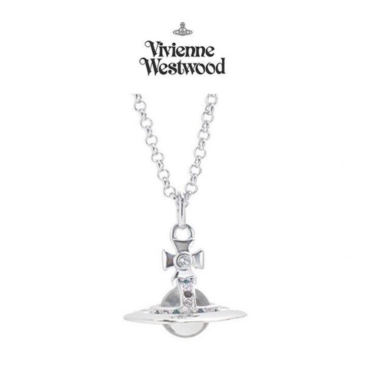 (착용샷) 뉴 쁘띠 오브 펜던트 목걸이 NEW Petit Orb 752014B 실버