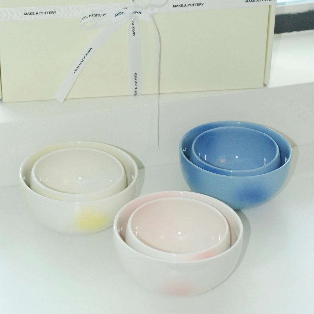 [선물포장]SAVOR 2bowl 밥그릇, 국그릇 세트 2p