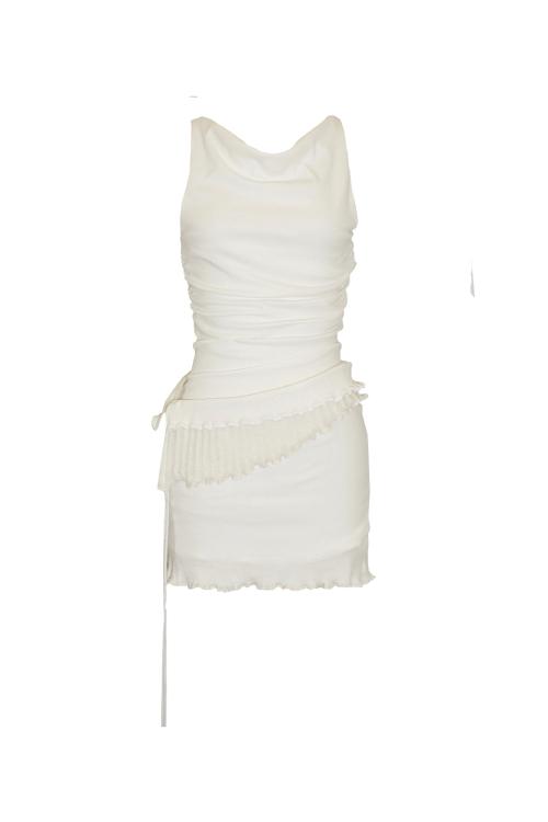 쇼플 타이 벨트 드레스