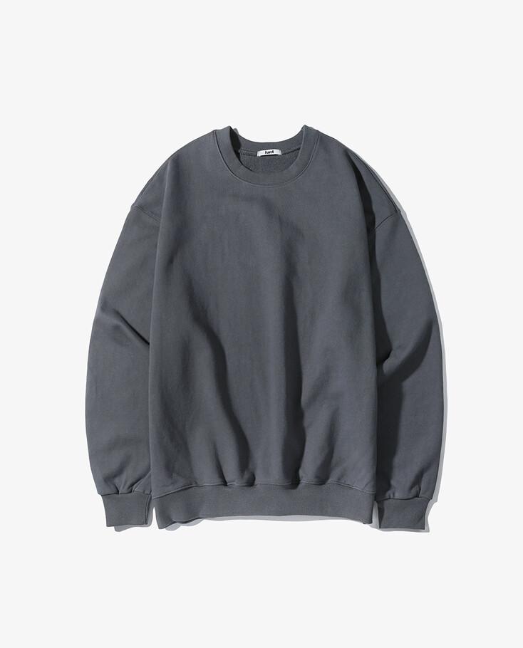 RELAXED SWEATSHIRT (CHARCOAL)