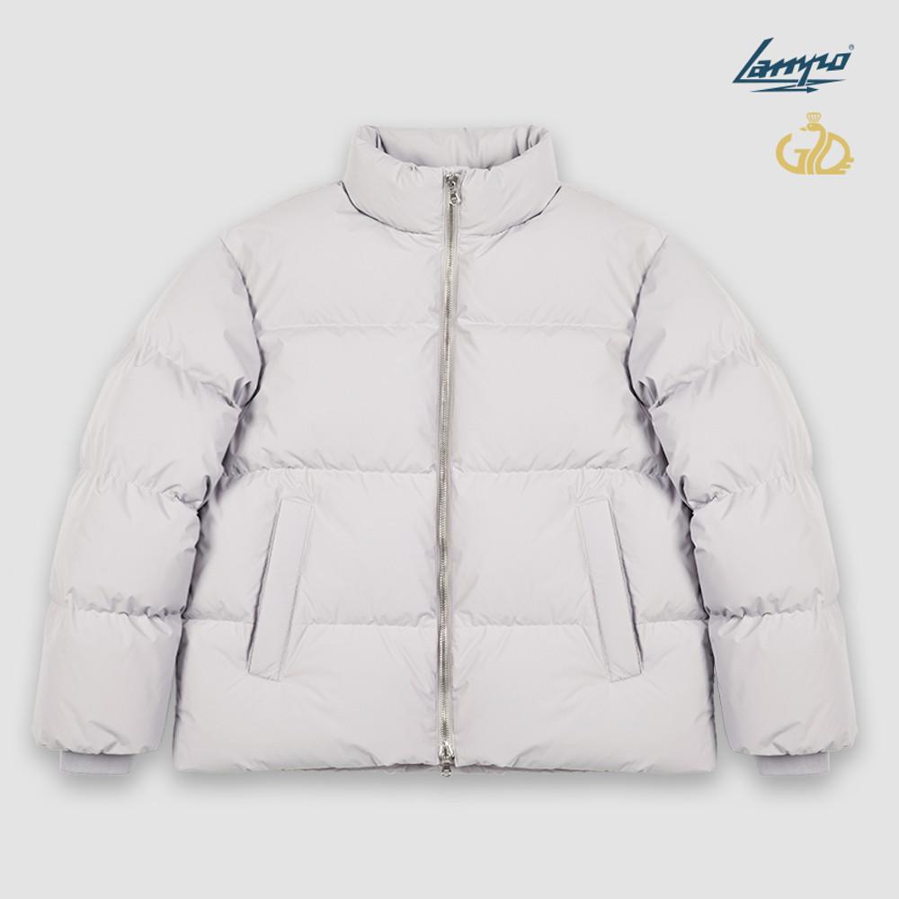 209 에센셜 람포지퍼 덕다운 푸퍼 숏 패딩 자켓 - 헤비다운 대장패딩 겨울 커플점퍼