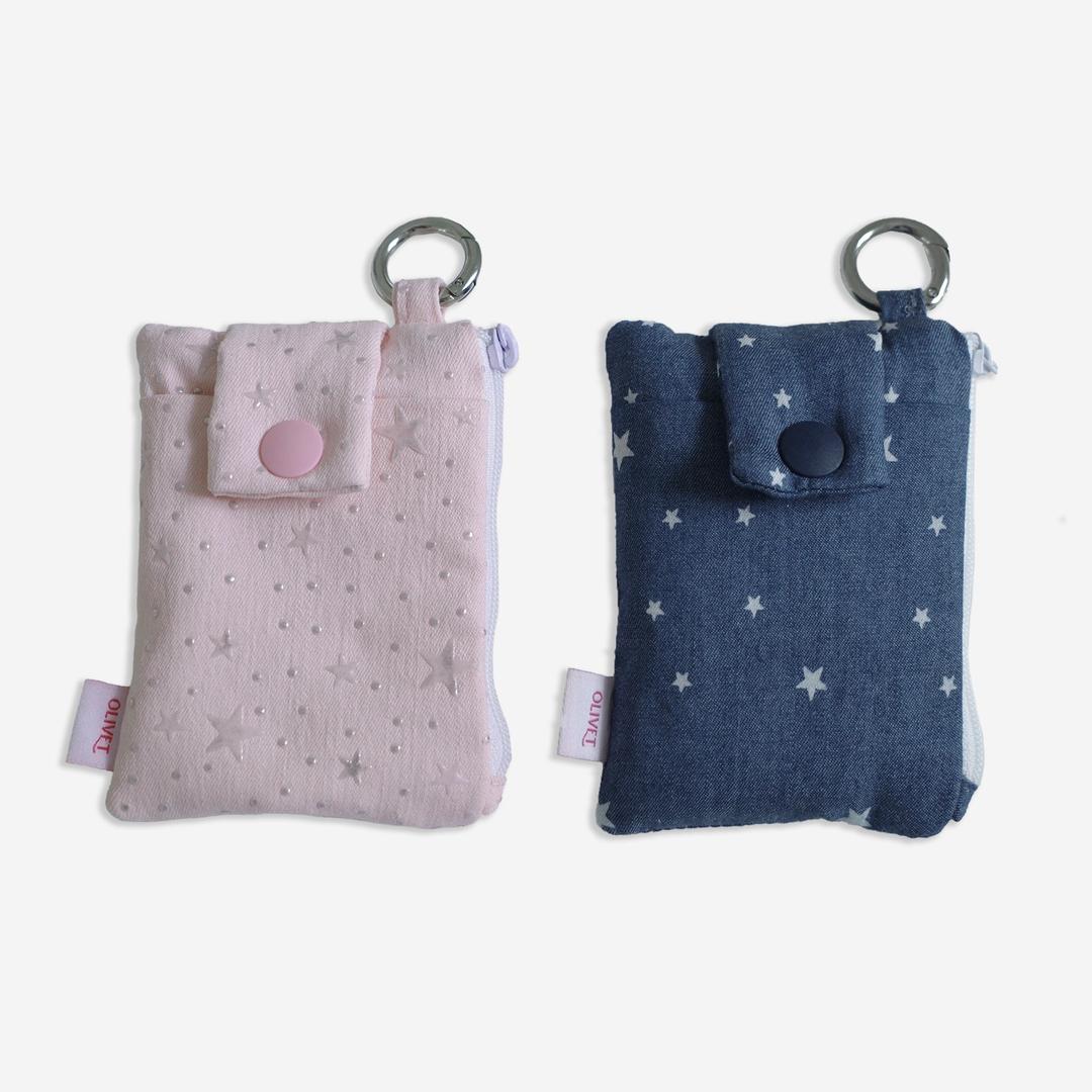 star light mini pouch keyring (2 colors) 미니 파우치 키링
