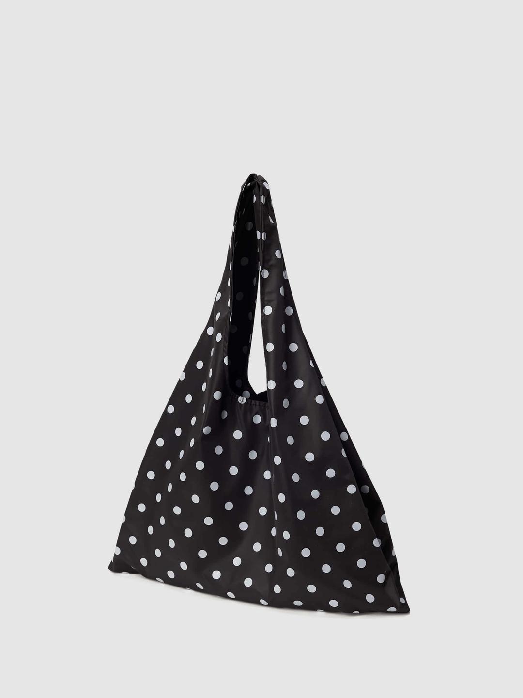 Flower Market Bag - White Dot