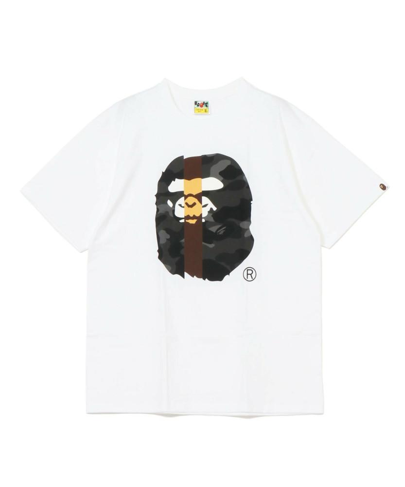 일본 베이프 반팔 티셔츠 8컬러 BAPE COLOR CAMO TRANSFORM BIG APE HEAD TEE