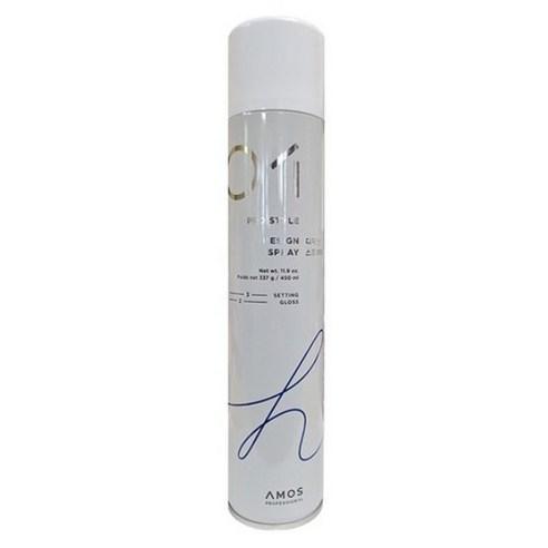 아모스프로페셔널 스타일 익스프레션 디자이닝 헤어스프레이, 450ml, 1개