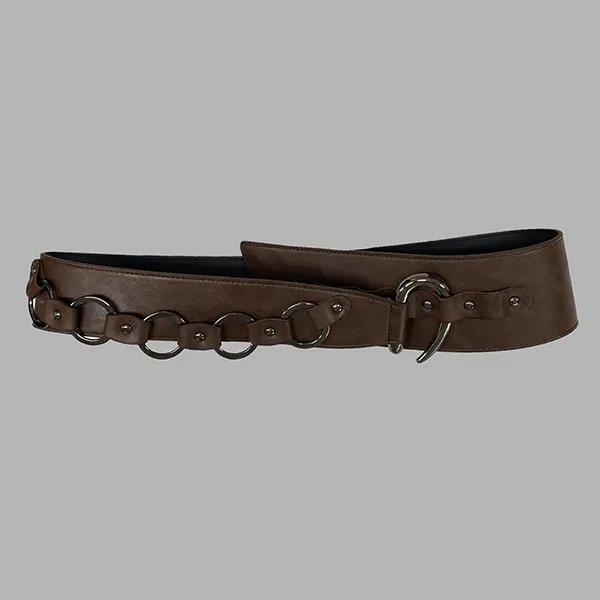 후크체인 웨스턴 레더 벨트 (2컬러)