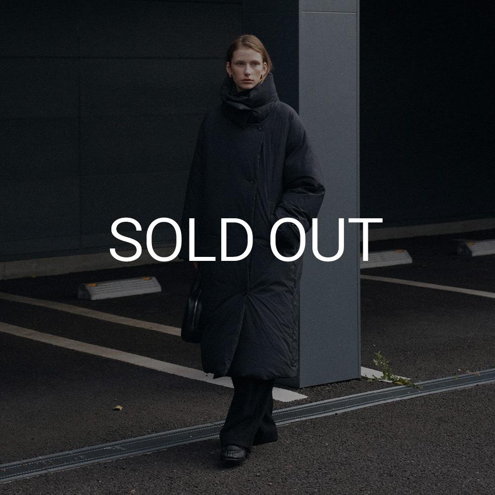 [홀리데이] SIOT4160 덕다운 패딩 롱 코트_Black