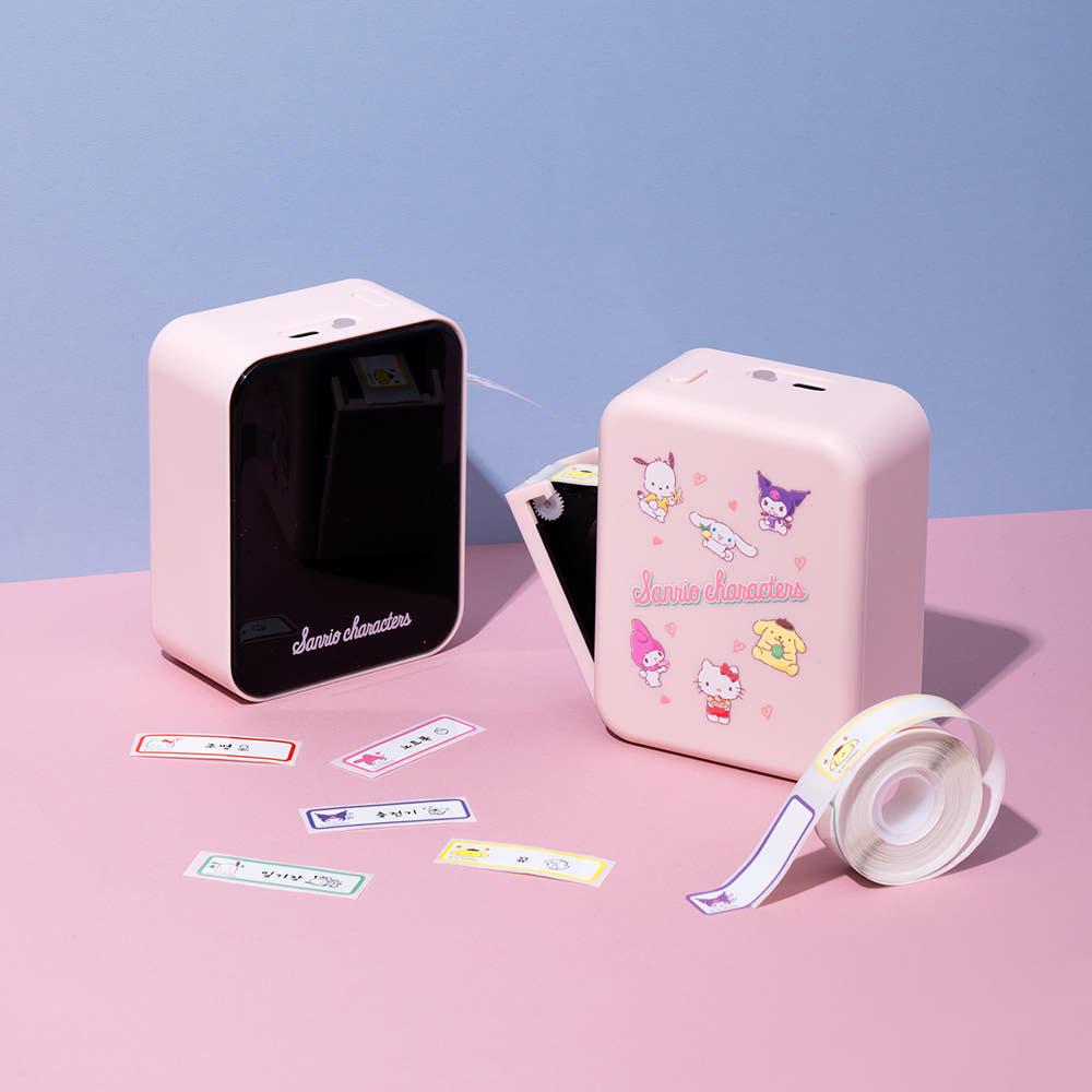 [국내배송] 산리오 캐릭터즈 라벨기 LP30 감열방식 휴대용 블루투스 라벨프린터