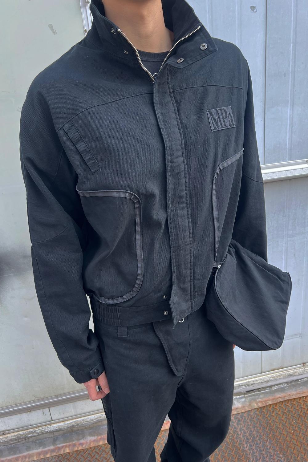 MPa PLANT DETACHABLE JACKET (BLACK)