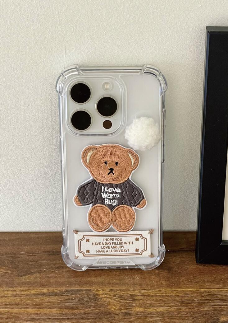 Teddy Labelcase (3Colors) 🧸