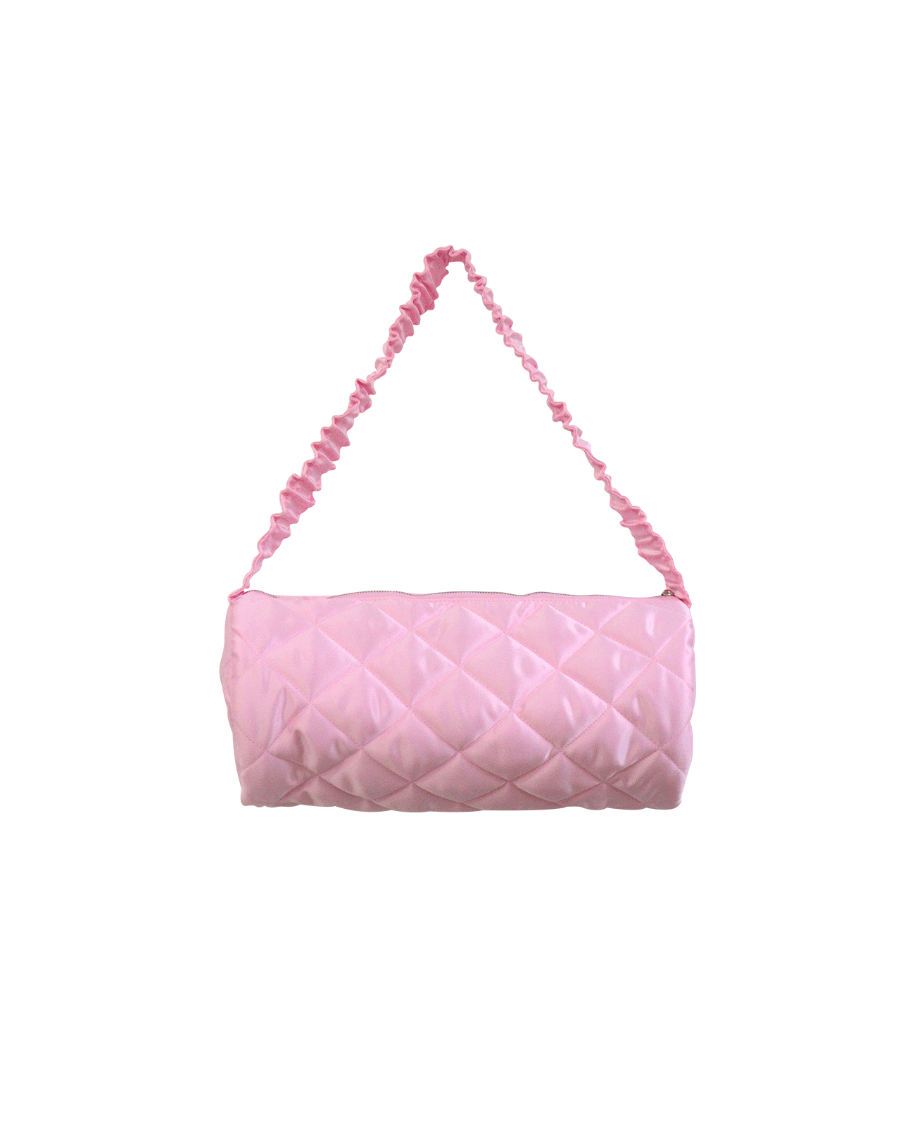 [APLZ]ROUND QUILTING BAG_PINK [pre-order]