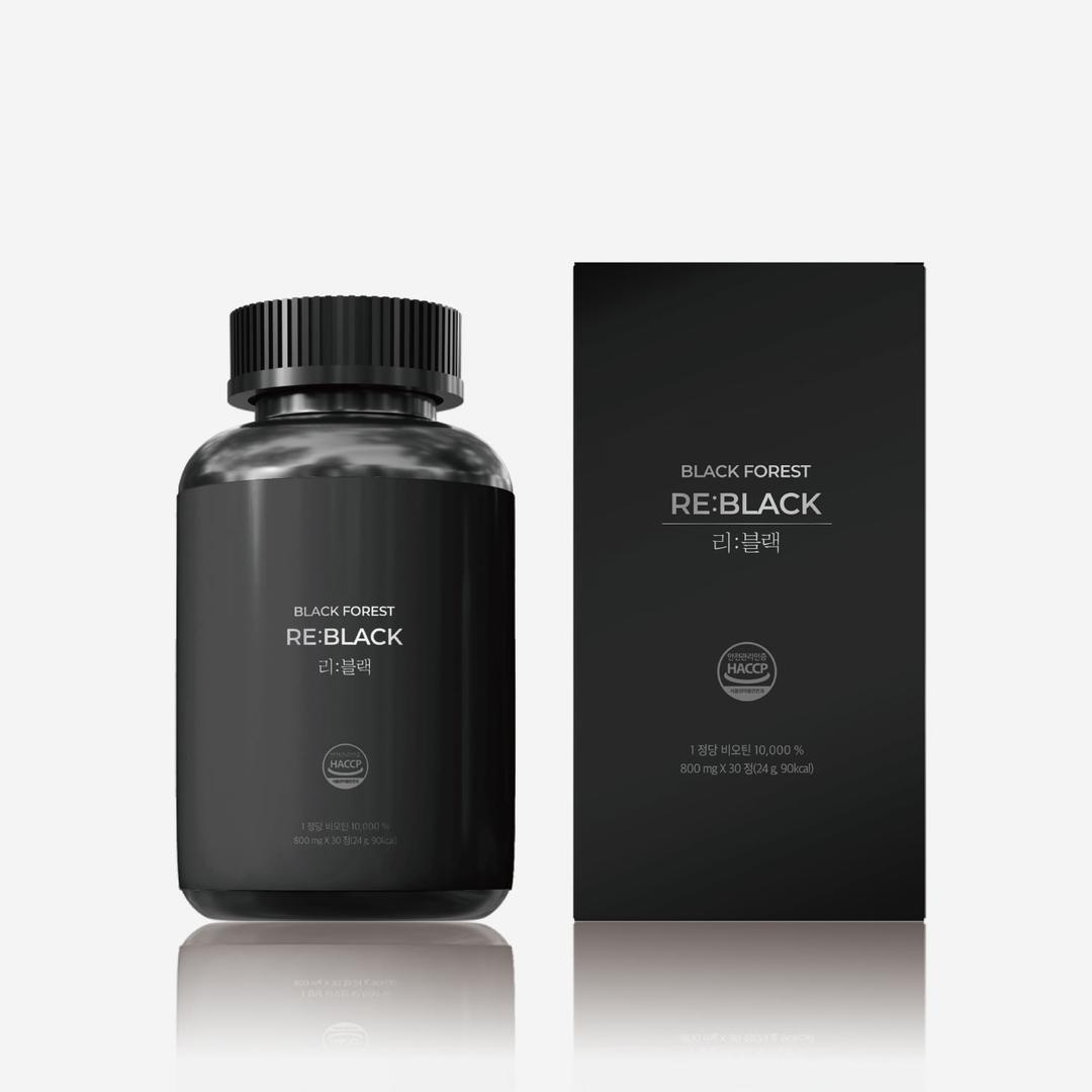 [ 머리숱 부자의 비결, 비오틴 10,000%] 리블랙