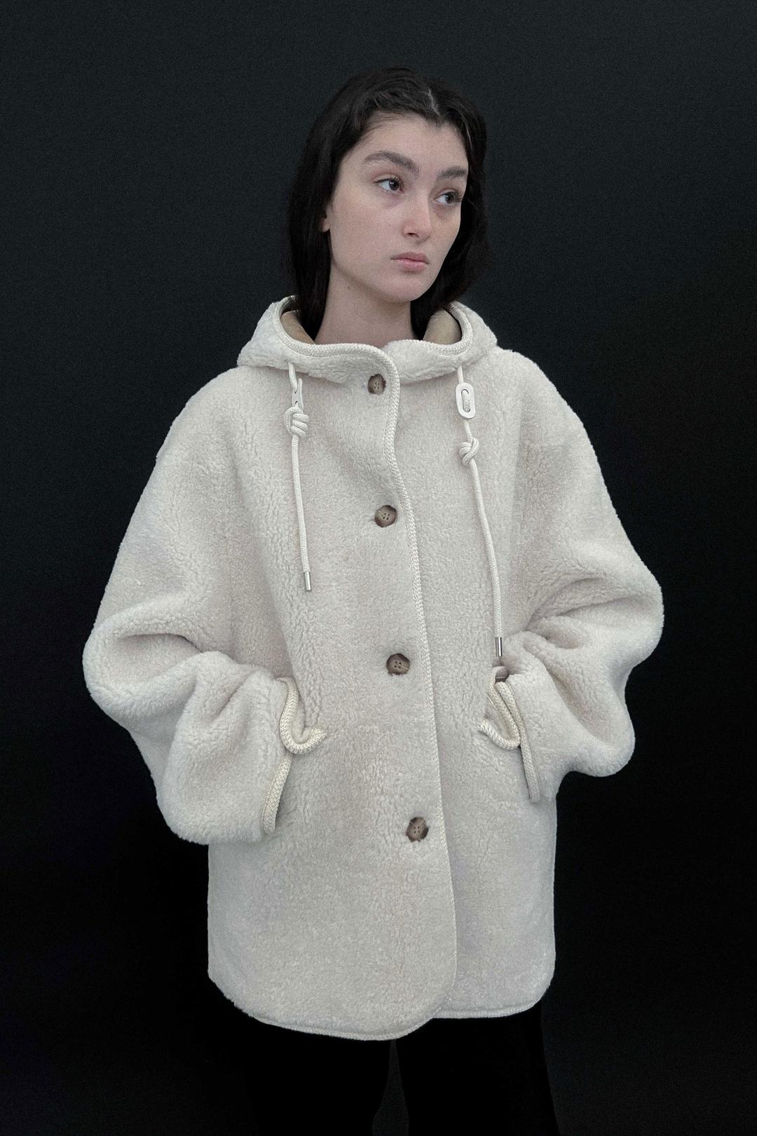 [24 WINTER][SALT Label] POPPY HOODIE MUSTANG JACKET