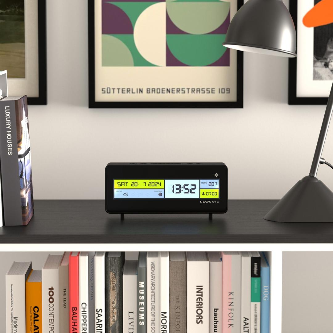 Newgate Futurama LCD Alarm Clock