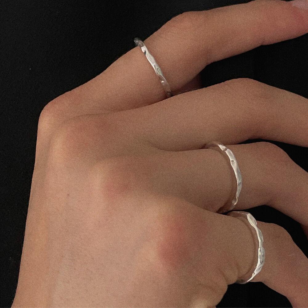 silver925 sunset ring