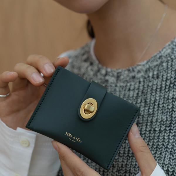 Roto wallet - Deep green