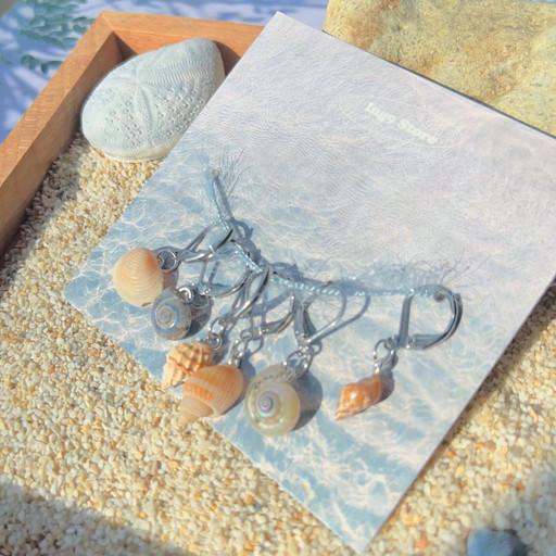 해변의 단수링 , 스티치마커, 코수링, 써지컬귀걸이