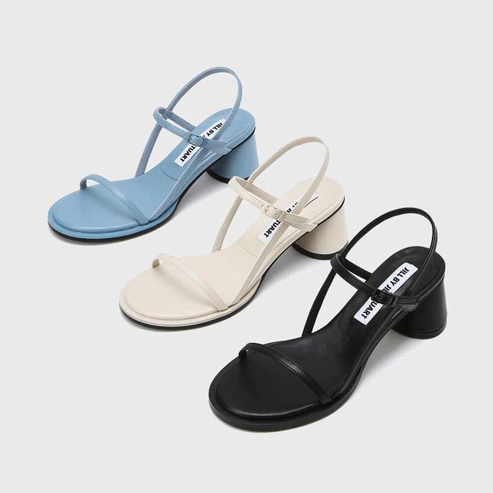 [리샤] 꼬임 힐 슬리퍼 3 COLORS