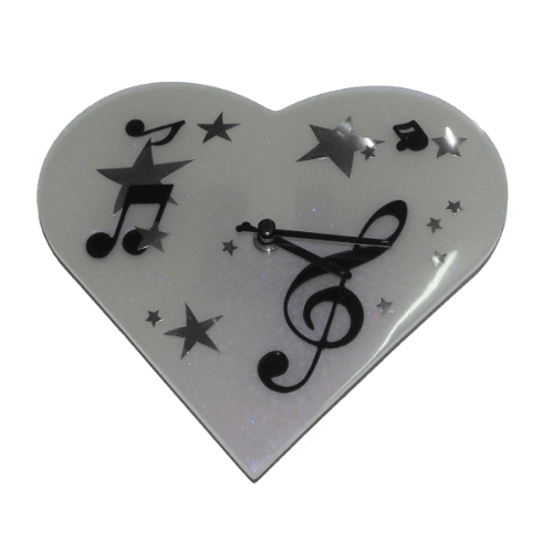 note clock