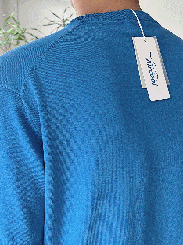 *카민  에어쿨 라운드 니트(15colors,M~XL)
