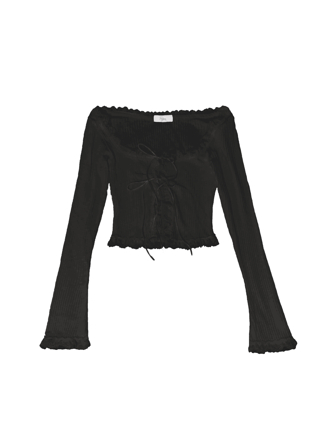 [only suzen] Stella Strap Lace Cardigan (black) *1.30 순차발송
