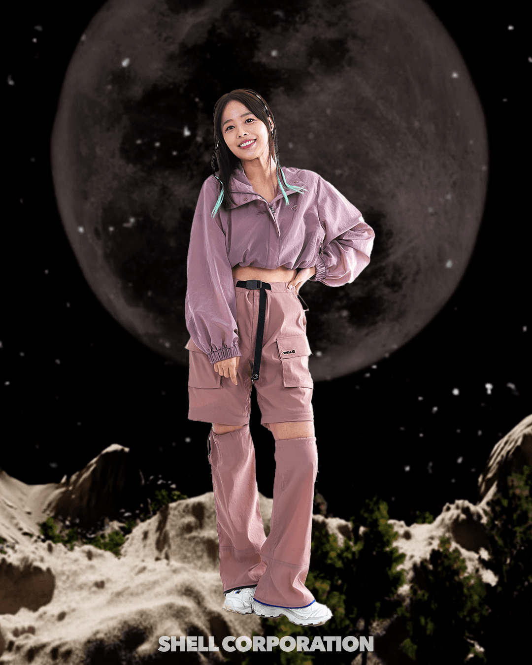 [쉘코퍼레이션] 아쿠아X 3웨이 디테처블 팬츠 - 여성 등산바지 스트레치 하이킹팬츠