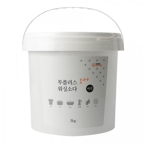 투플러스 워싱소다 대용량 3kg 버킷