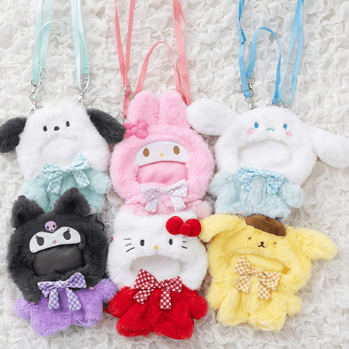 산리오 피탓토프렌즈 M사이즈 인형옷 가방