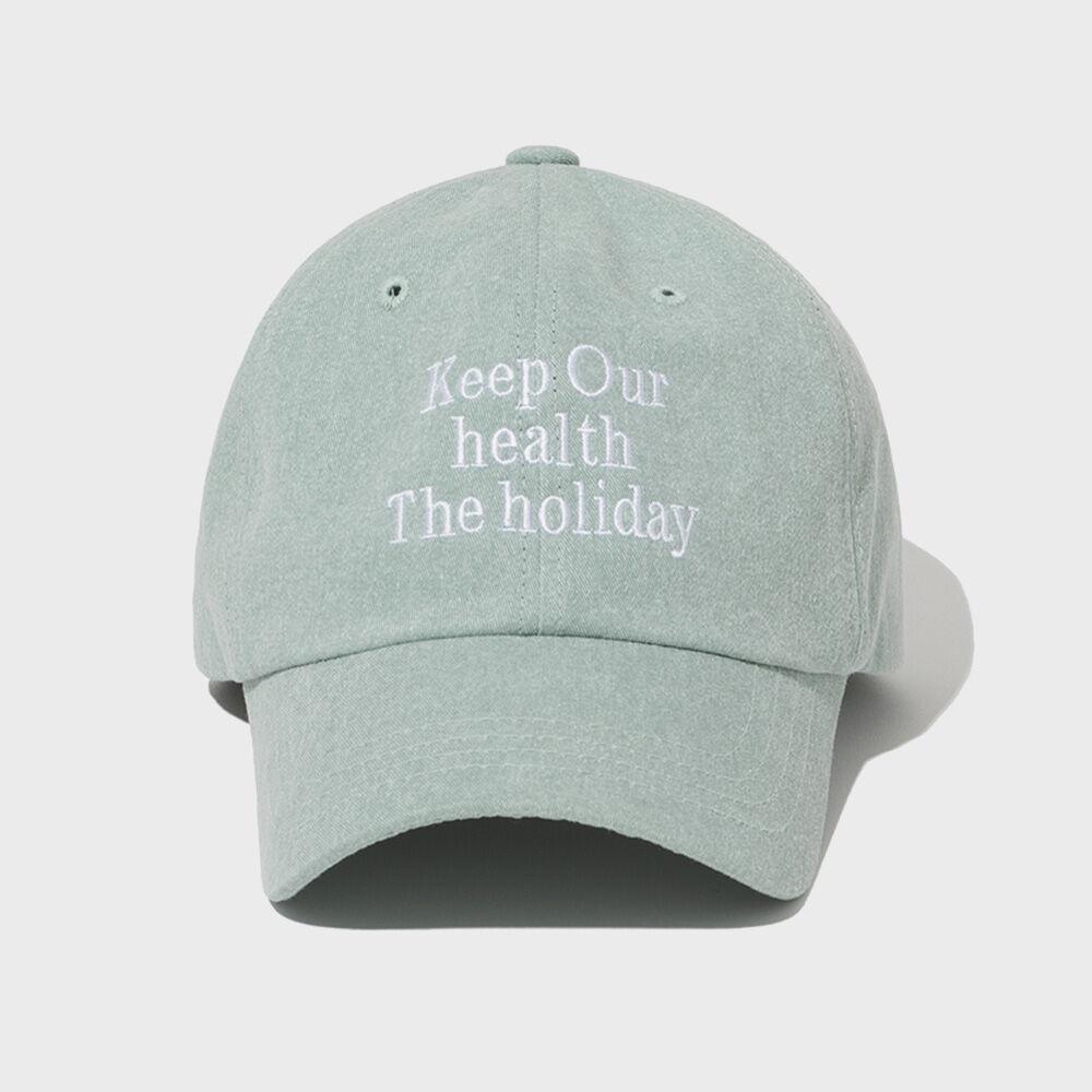 홀리데이 시그니처 볼 캡 [민트 그레이]