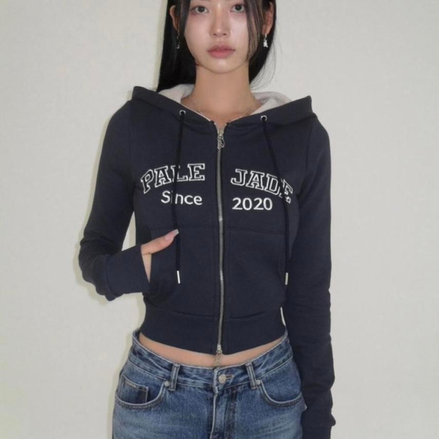 페일제이드 레트로 패치 후드집업