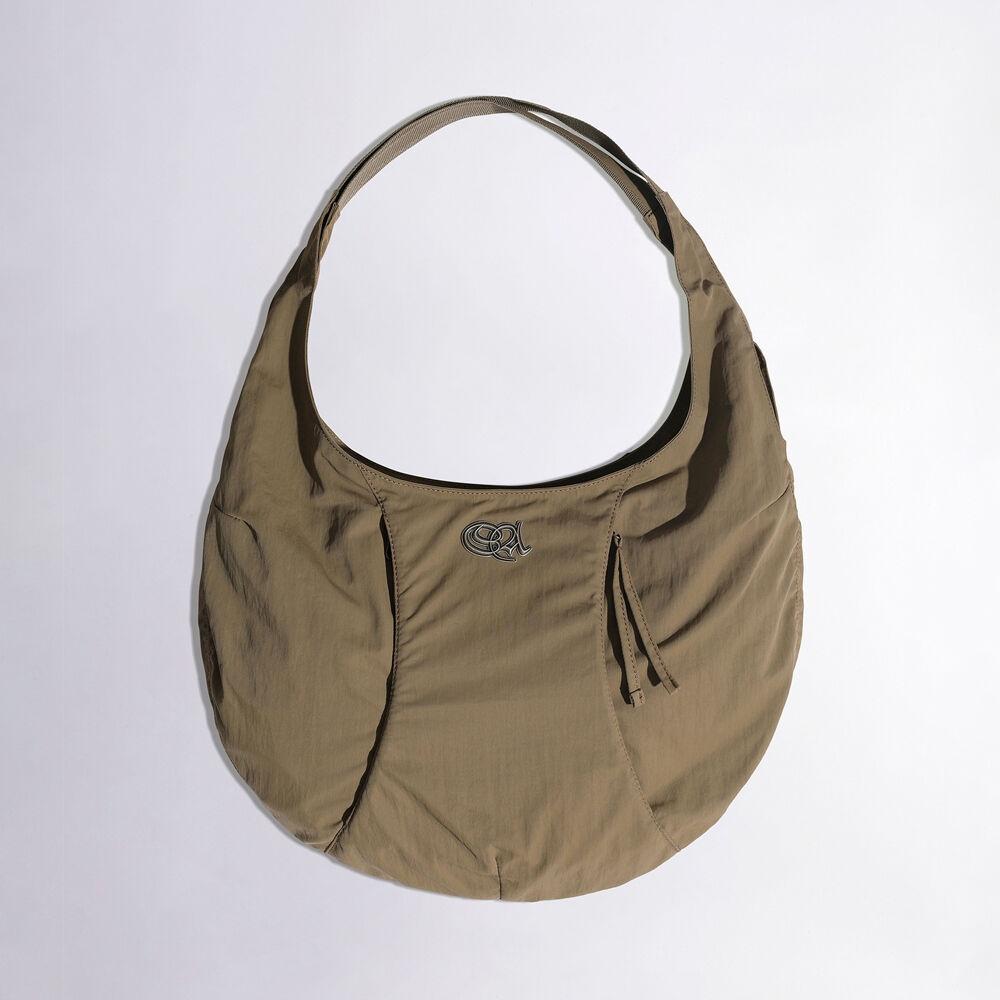 Nylon Moon Bag Brown