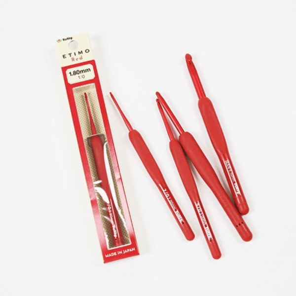 튤립 에티모 레드 코바늘 낱개 (모사용)