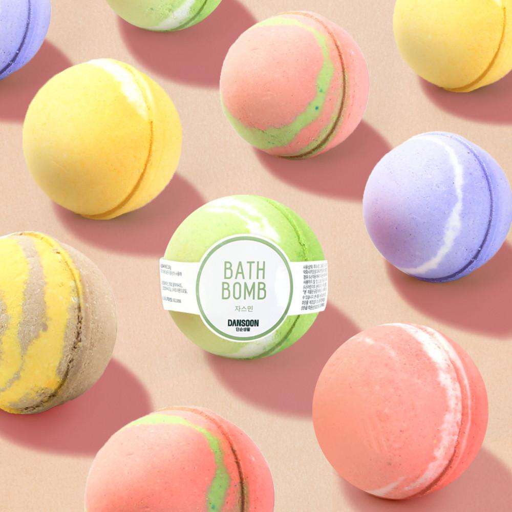 단순생활 천연 거품 입욕제 아로마 배쓰밤 바스볼