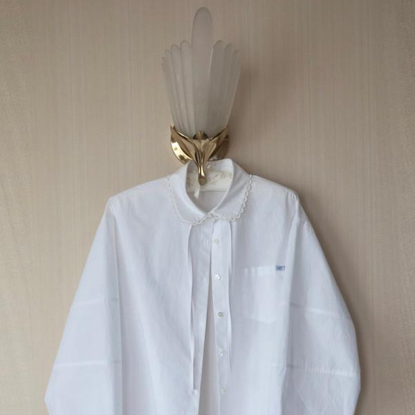 [pepe] pepe ribbon lace shirt