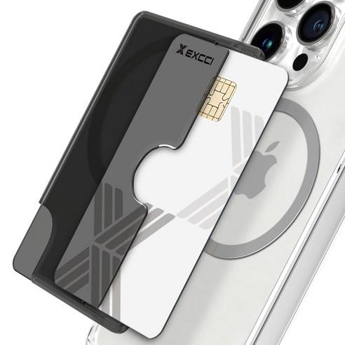 엑씨 휴대폰 맥세이프 호환 탈부착 카드 포켓 - 거치대 | 쿠팡