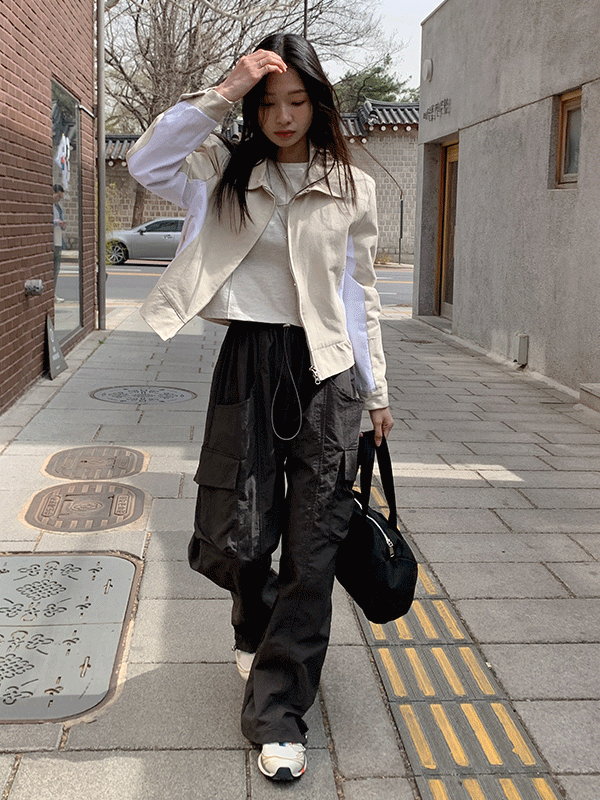 브릿 카고 투웨이 팬츠