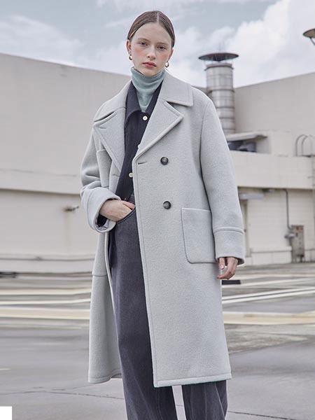 [온앤온] 아웃 포켓 더블 부클 코트 NEW2WHB30