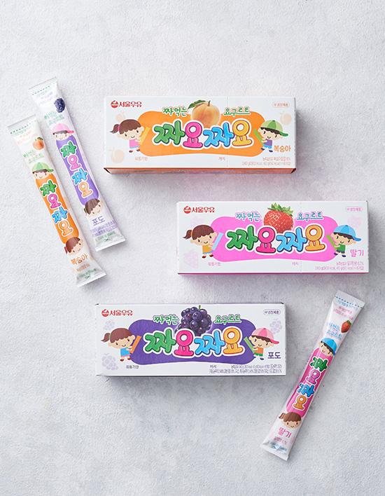 [서울우유] 짜먹는 요구르트 짜요짜요 3종 (40g X 6개) (택1)