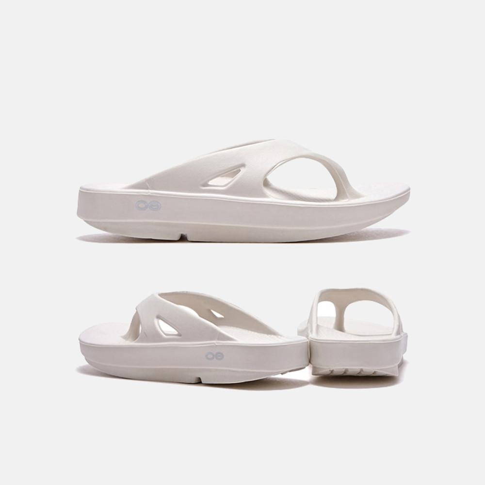 (국내매장판) 우포스 쪼리 슬리퍼 크림 아이보리 에그녹 초크 220~255