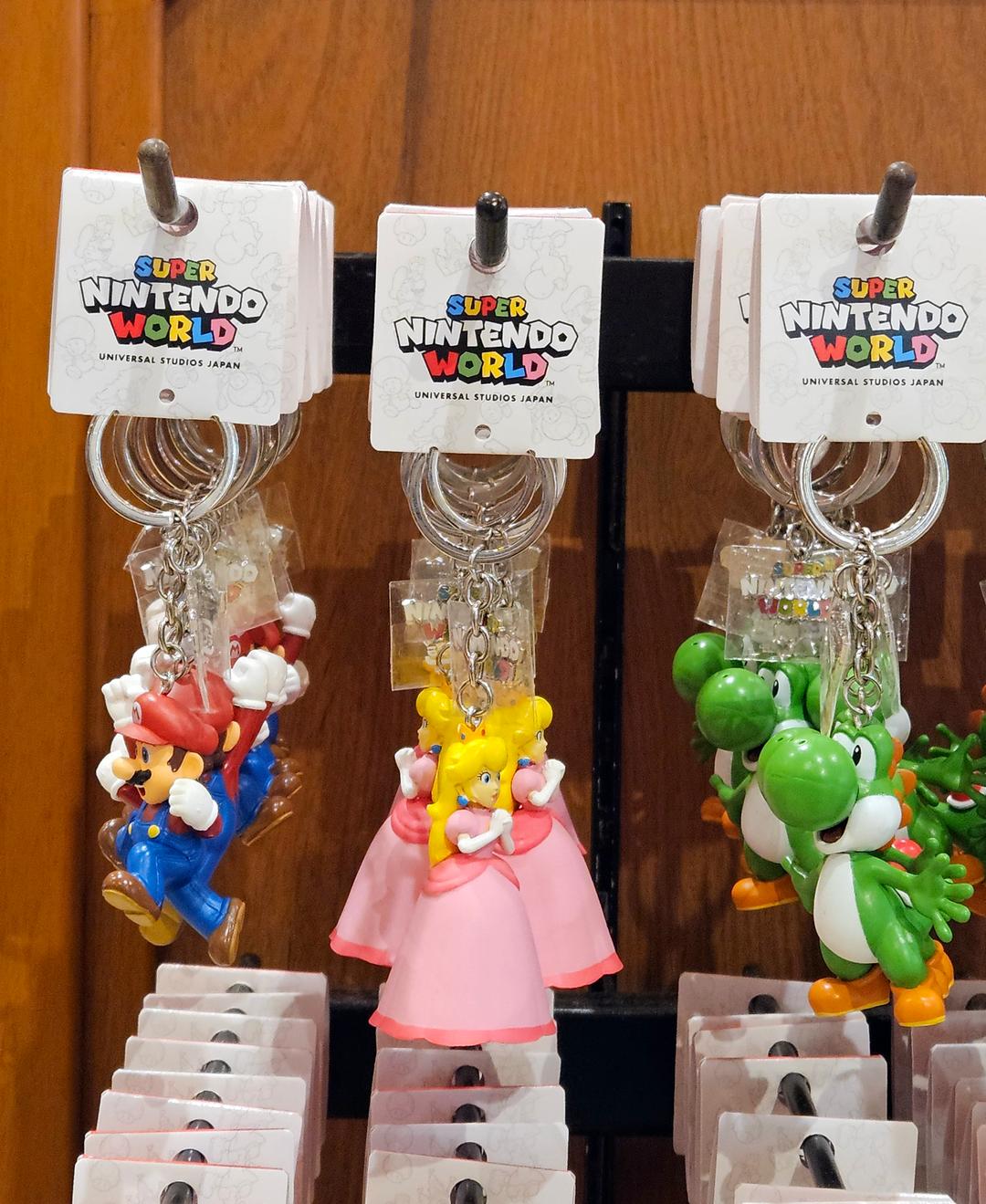 USJ 슈퍼마리오 신 캐릭터 피규어 키 링