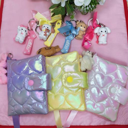 (3색)오로라 진주알 다이어리커버 북커버 A6 A5 B