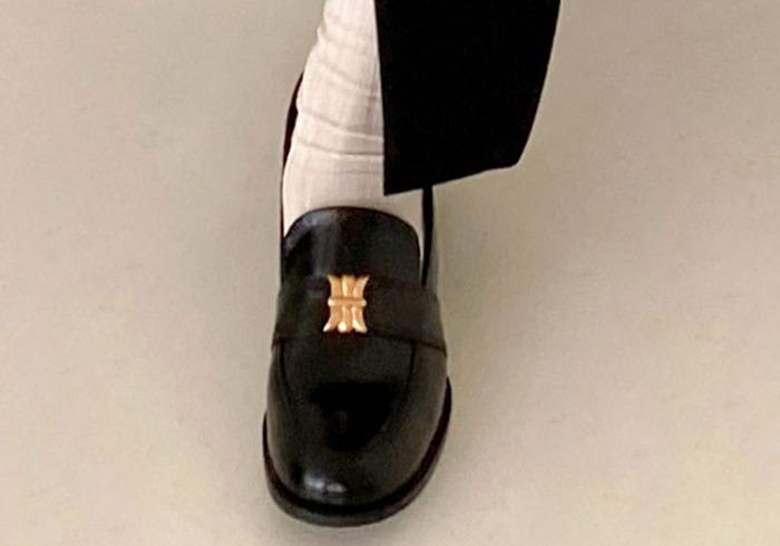 Ionic Loafer  Glossy Retro CowBlack   이오니아 로퍼 글로시 레트로 카우블랙