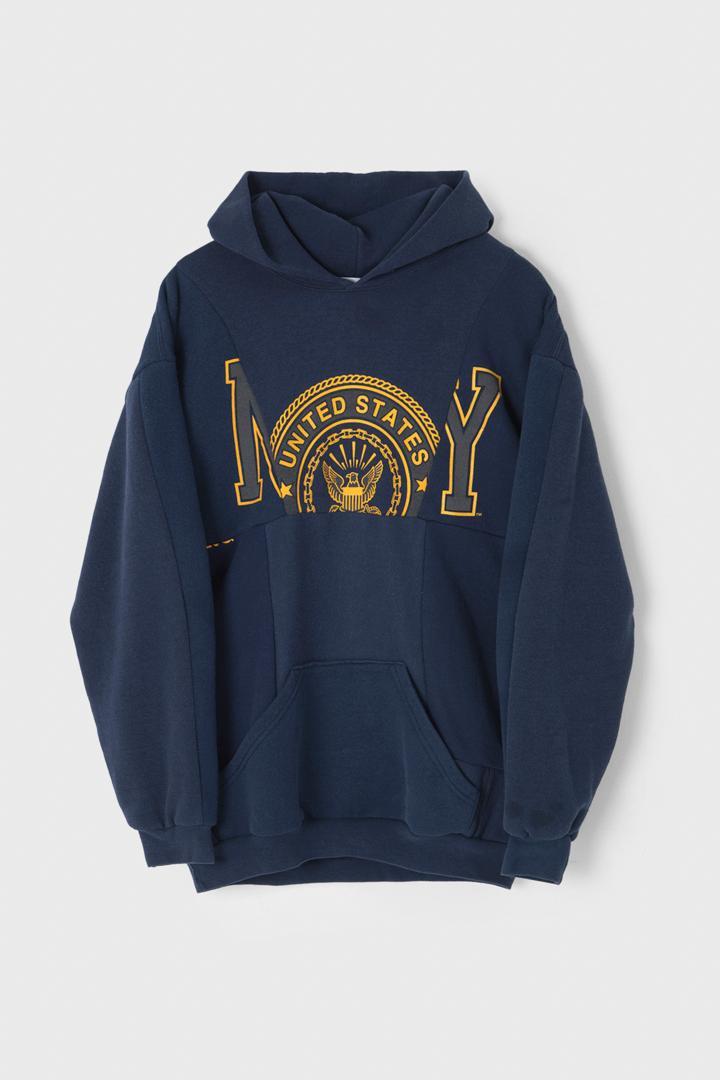 ORLEANS RE WORK BALLON WIDE SWEATSHIRT-11 (NAVY)