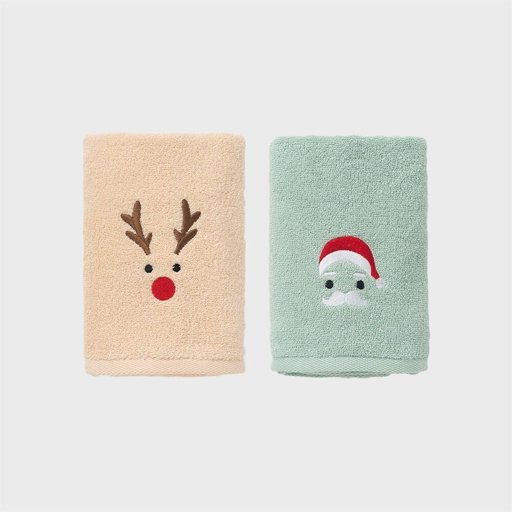 크리스마스 루돌프+눈사람+산타 2매 선물셋트+쇼핑백
