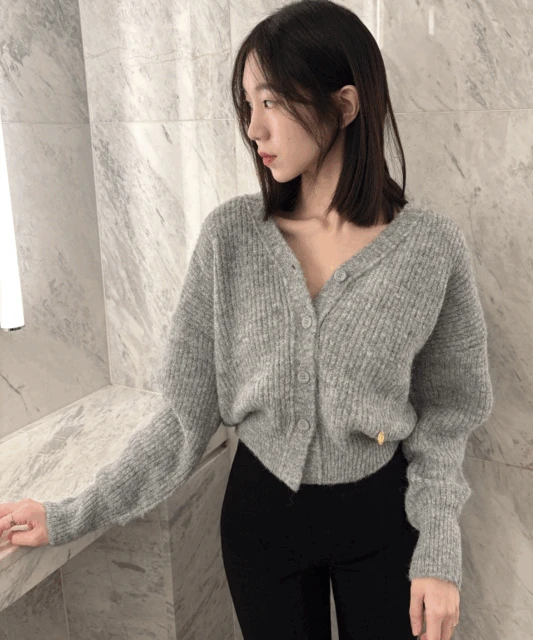 [블랙라벨]메리노울 불류머 가디건 2color