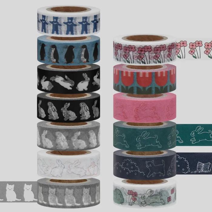 KBP 패턴 마스킹 테이프 10종 골라담기