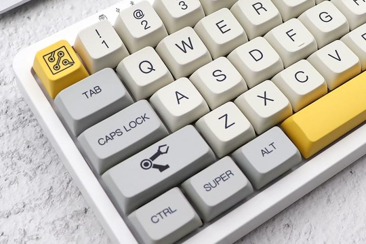중공업 MDA 키보드 키캡 PBT 염료승화_128키