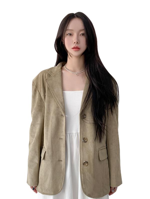 스퀘리 스웨이드 자켓 (jk)