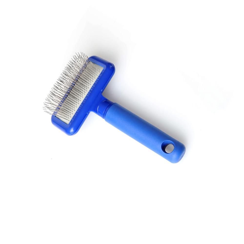 플러쉬퍼피 컴팩 롱 핀 슬리커 소프트 푸들빗 비숑빗 강아지빗 브러시 엉킨털 디탱글브러쉬