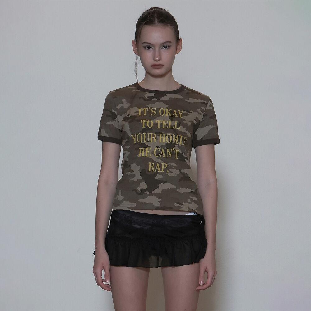 Nothing But The Truth Tee Forest Camo
